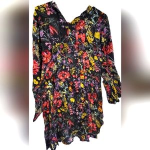 Womens H and M floral dress size 8